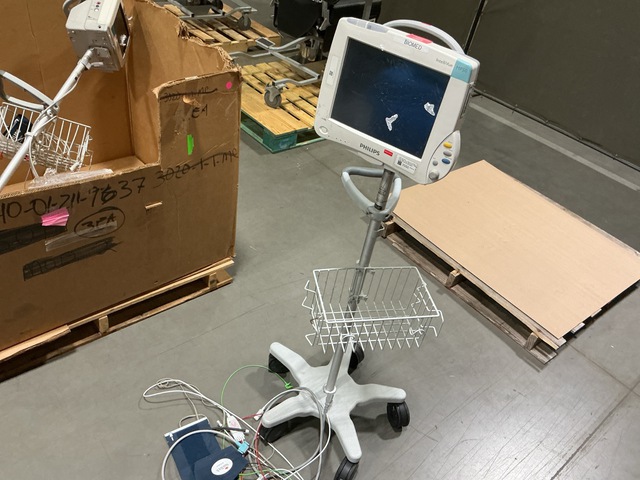 (2) Philips IntelliVue MP50 Patient Monitors