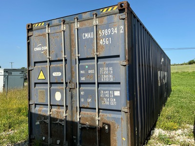 2011 40 ft High Cube Storage Container