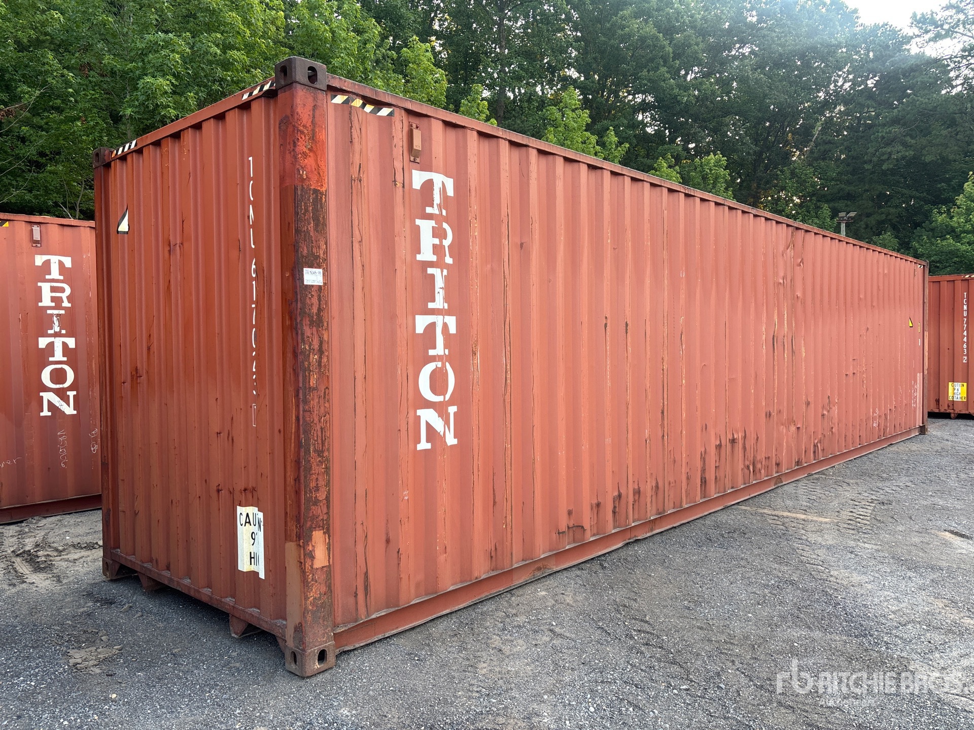 2011 40 ft High Cube Storage Container