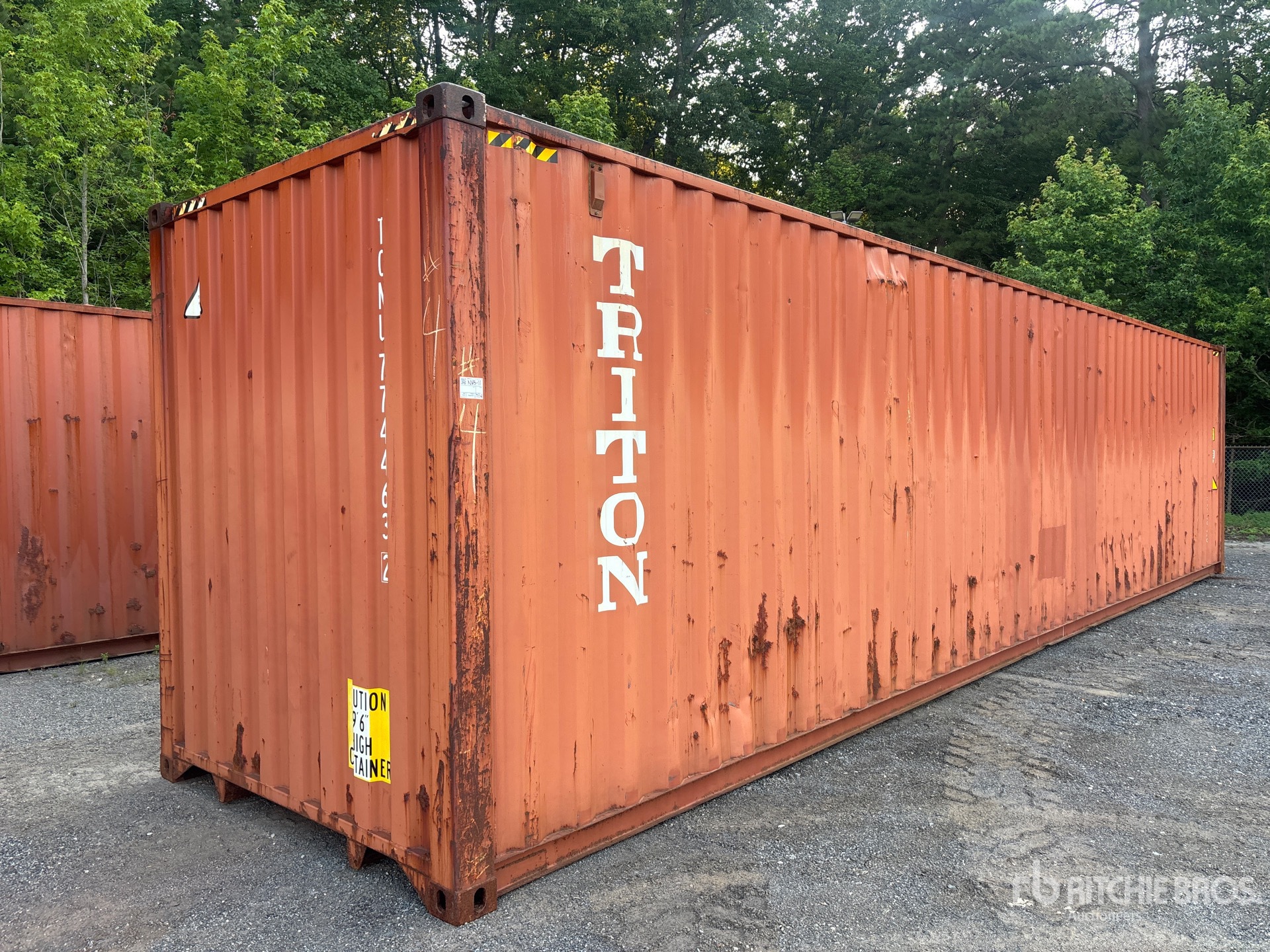 2011 40 ft High Cube Storage Container