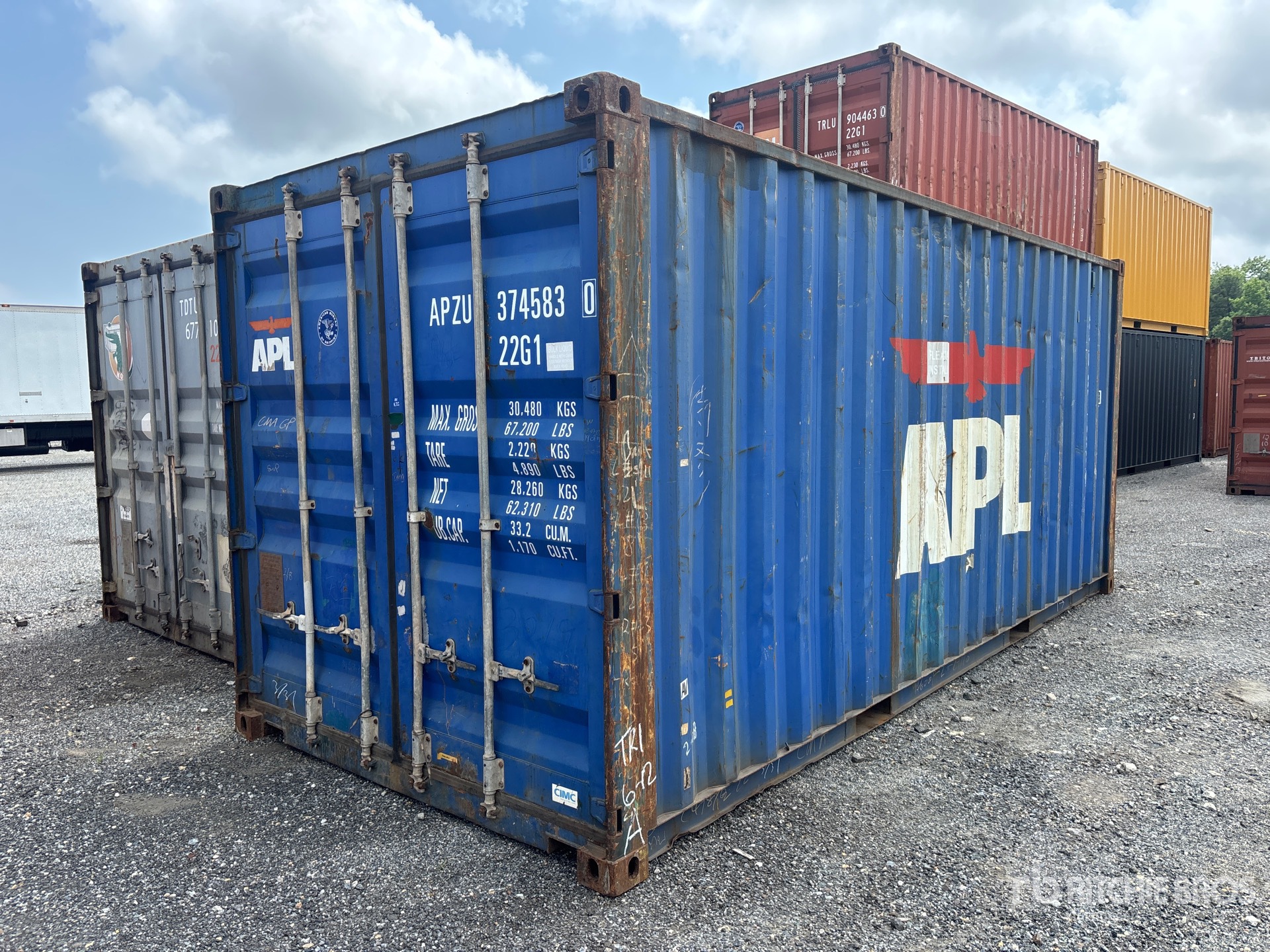 2006 20 ft Standard Storage Container