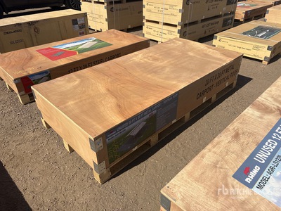 2026 AGR-MC2030 20 ft x 30 ft Steel Cochera (Unused)