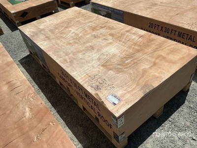 2026 AGR-MC2030 Steel Carport (Unused)