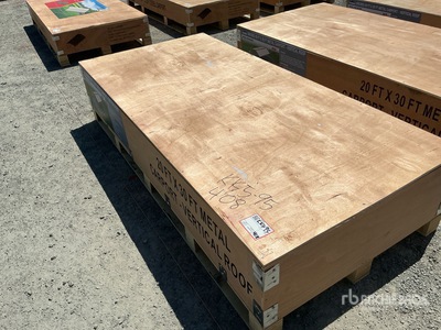 2026 AGR-MC2030 Steel Carport (Unused)