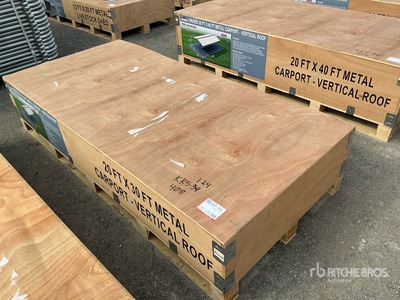 2026 AGR-MC2030 20 ft x 30 ft Steel Marquesina (Unused)