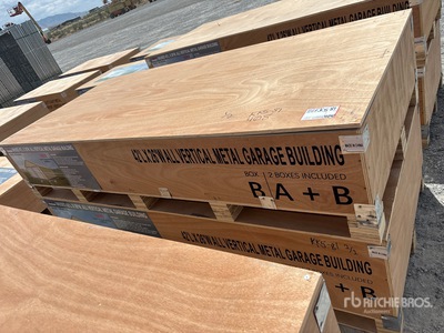2026 AGR-MS2642 26 ft x 42 ft Vertical Metal Garage Storage Building (Unused)