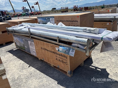 2026 AGR-MS3150 31 ft x 50 ft Metal Storage Building (Unused)