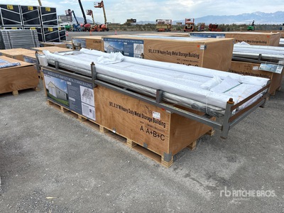 2026 AGR-MS3150 31 ft x 50 ft Metal Opslag Gebouw (Unused)