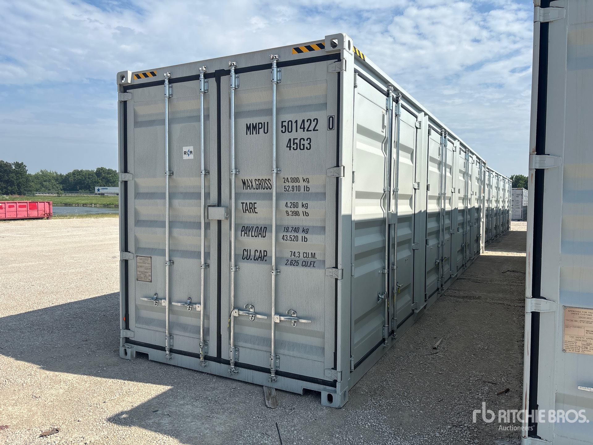 2026 40 ft High Cube Multi-Door Storage Container (Unused)