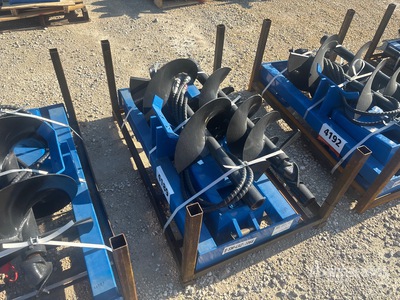Quantity of (4) 2026 GIYI GY-SA 46 in Tarière pour chargeuse à différentiel (Unused)