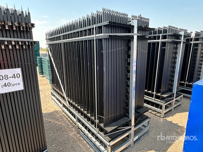Quantity of (30) 2026 SUNTOP S0710-30 10 ft x 7 ft Powder Coated Ogrodzenie (Unused)