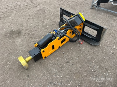 2026 GIYI GY-D680 Enfonce-pieu pour chargeuse à différentiel (Unused)