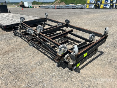 Quantity of (4) 10' x 4' Wheel Cart