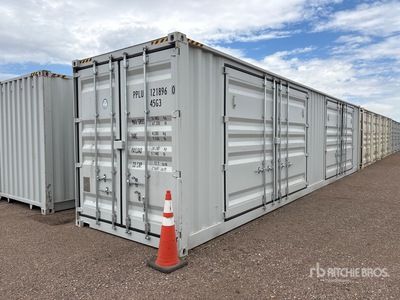 2026 40 ft High Cube Multi-Door Conteneur de stockage