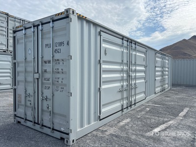 2026 40 ft High Cube Multi-Door Storage Container