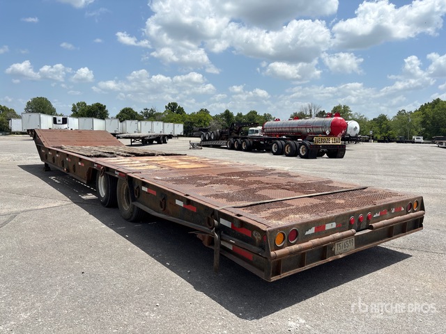 1995 Trail King 48 ft T/A Hydraulic Tail Trailer