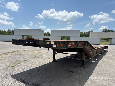 1995 Trail King 48 ft T/A Remolque con Rampa Abatible Hidráulica