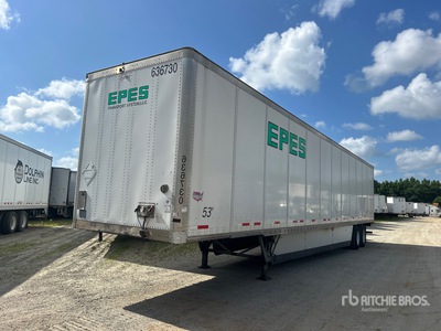 2016 Wabash DVCVHPC 53 ft x 102 in T/A Geschlossene Anhänger