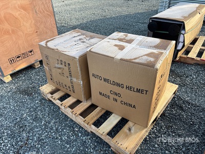 2026 GLWH16 Auto Darkening Welding Helmet ハンドツール (Unused)