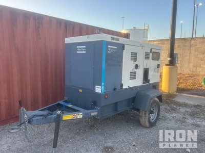 2023 Atlas Copco QAS70ID 56 kW Mobile Generatore