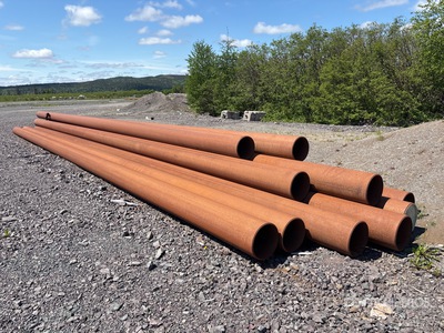 Quantity of (13) 14 in x 50 ft Pipe