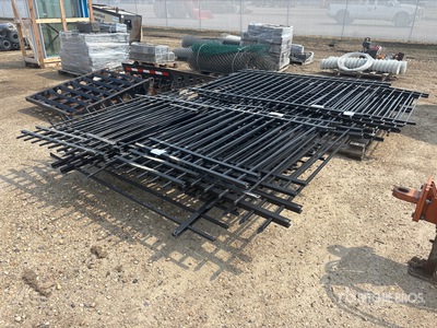 Quantity of (2) Pallets of Wrought Iron Panels