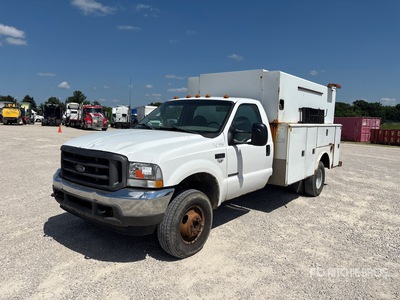 2003 Ford F-350 4x4 Utiliteits vrachtwagen
