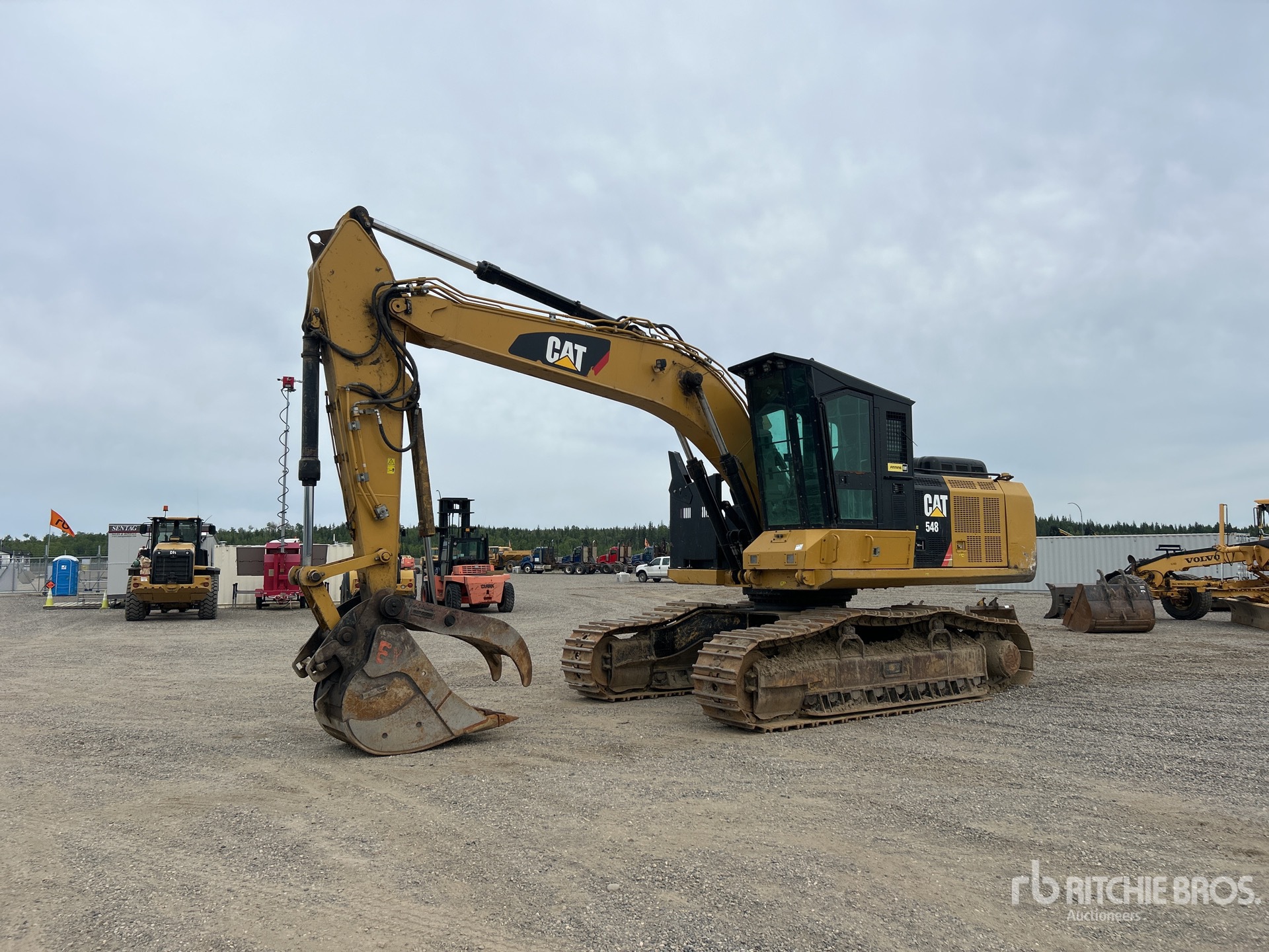 2019 Cat 548 FM Roadbuilder Tracked Excavator