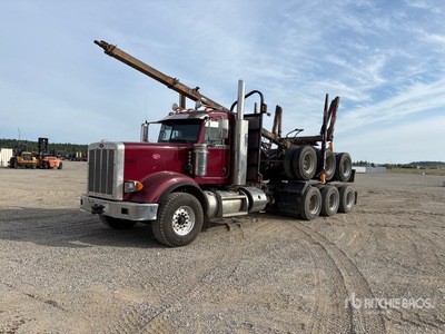 2020 Peterbilt 367 8x6 Pole Log Truck