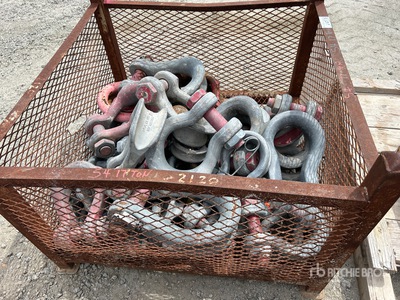 Quantity of Crates of 55 Ton Shackles
