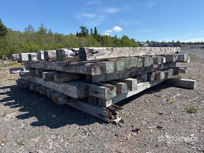 Quantity of (66) 16 ft x 20 ft Wood Cribbing