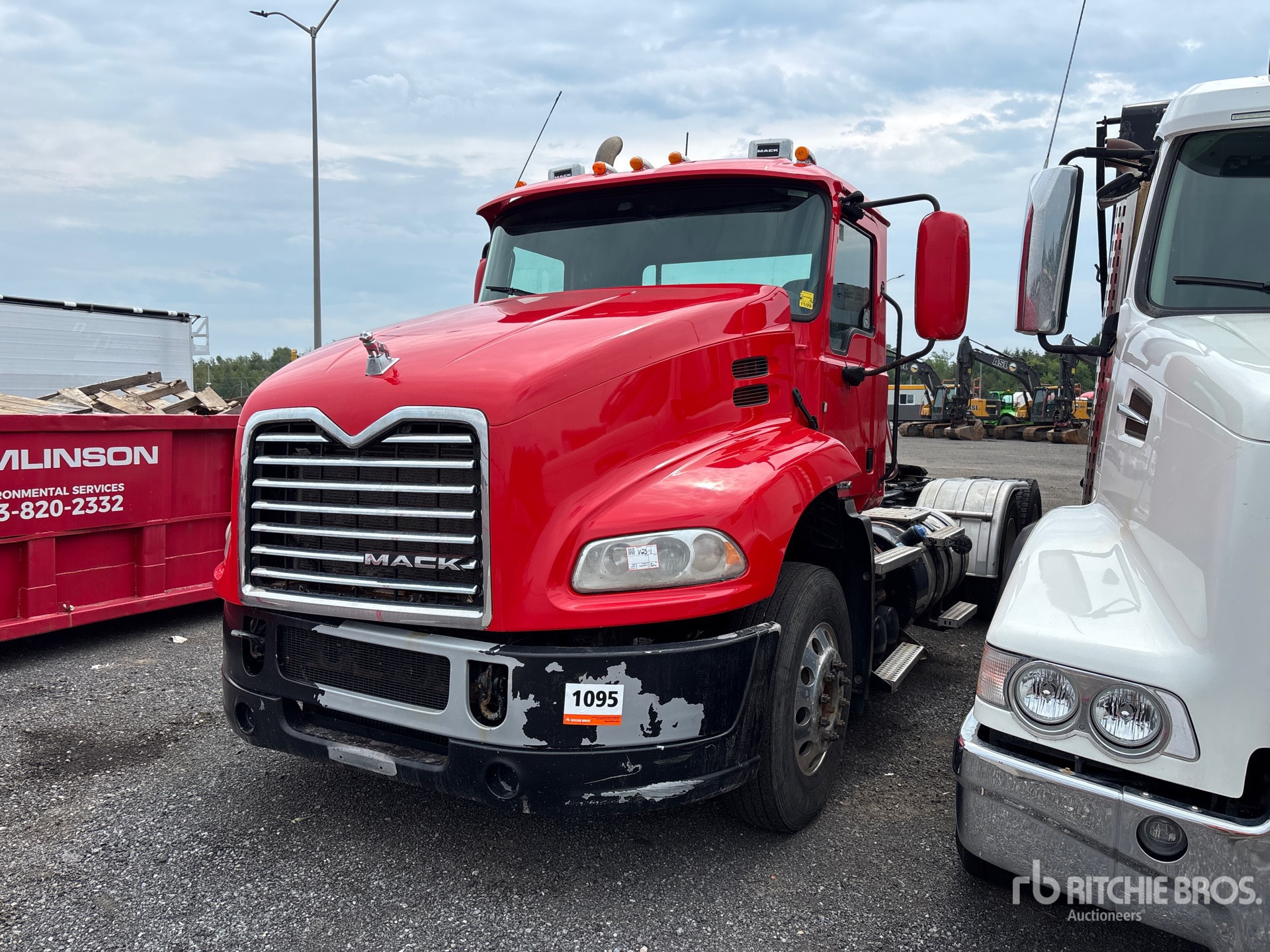 2015 Mack CXU613 6x4 T/A Day Cab Truck Tractor