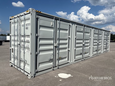 2026 40 ft High Cube Multi-Door Storage Container