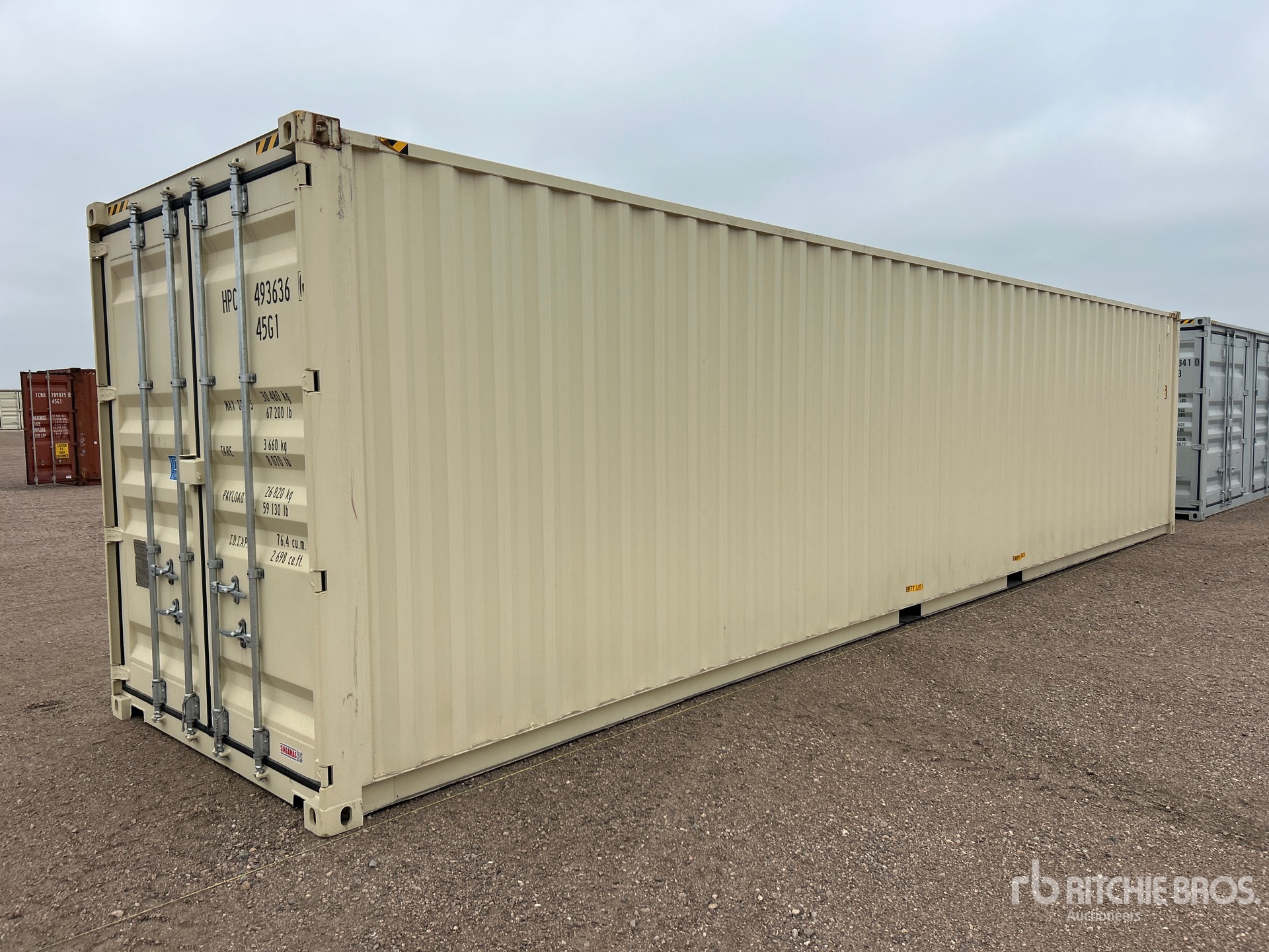2026 40 ft High Cube Storage Container