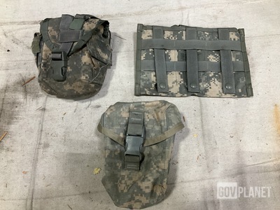 (51) M4 Three Mag Pouches, (63) Improved First Aid Kit Pouches & Assorted Items