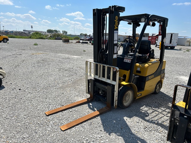 2020 Yale GLC050LX2NEAE087 4600 lb Cushion Tire Forklift