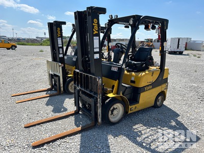 2020 Yale GLC050 4500 lb Cushion Tire Chariot Élévateur