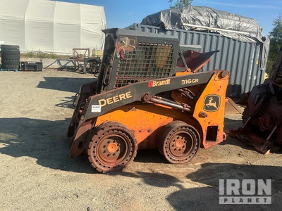 2024 John Deere 316GR High Flow Skid Steer Loader (Inoperable)