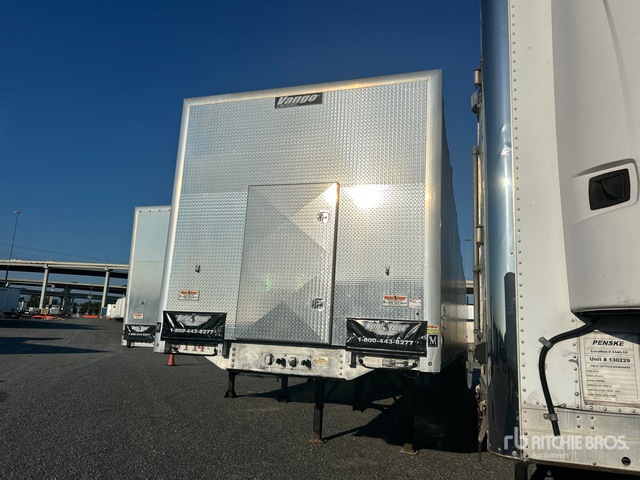 2012 Transcraft Eagle II 48 ft T/A Spread Axle Curtain Side Trailer