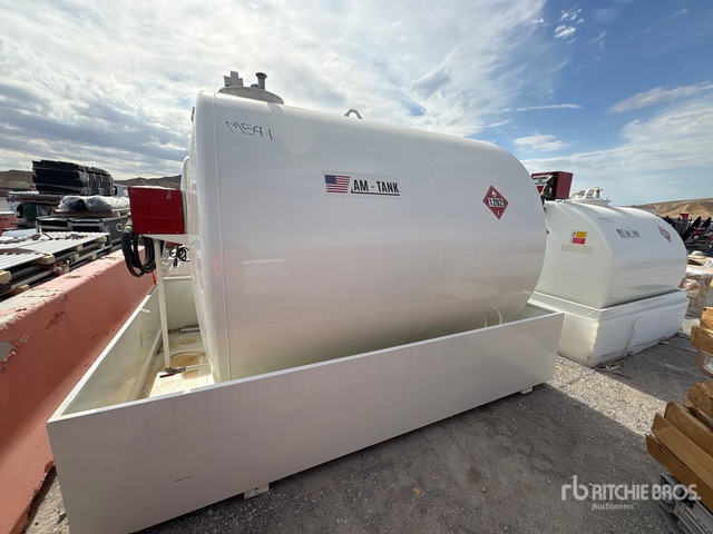 2026 AM Tank 2300 Diesel 2376 gal Skid Mounted Steel Tank (Unused)
