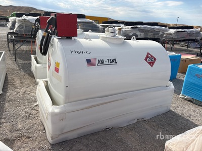 2026 AM Tank 500 Diesel 490 gal Skid Mounted Steel Tanque (Unused)