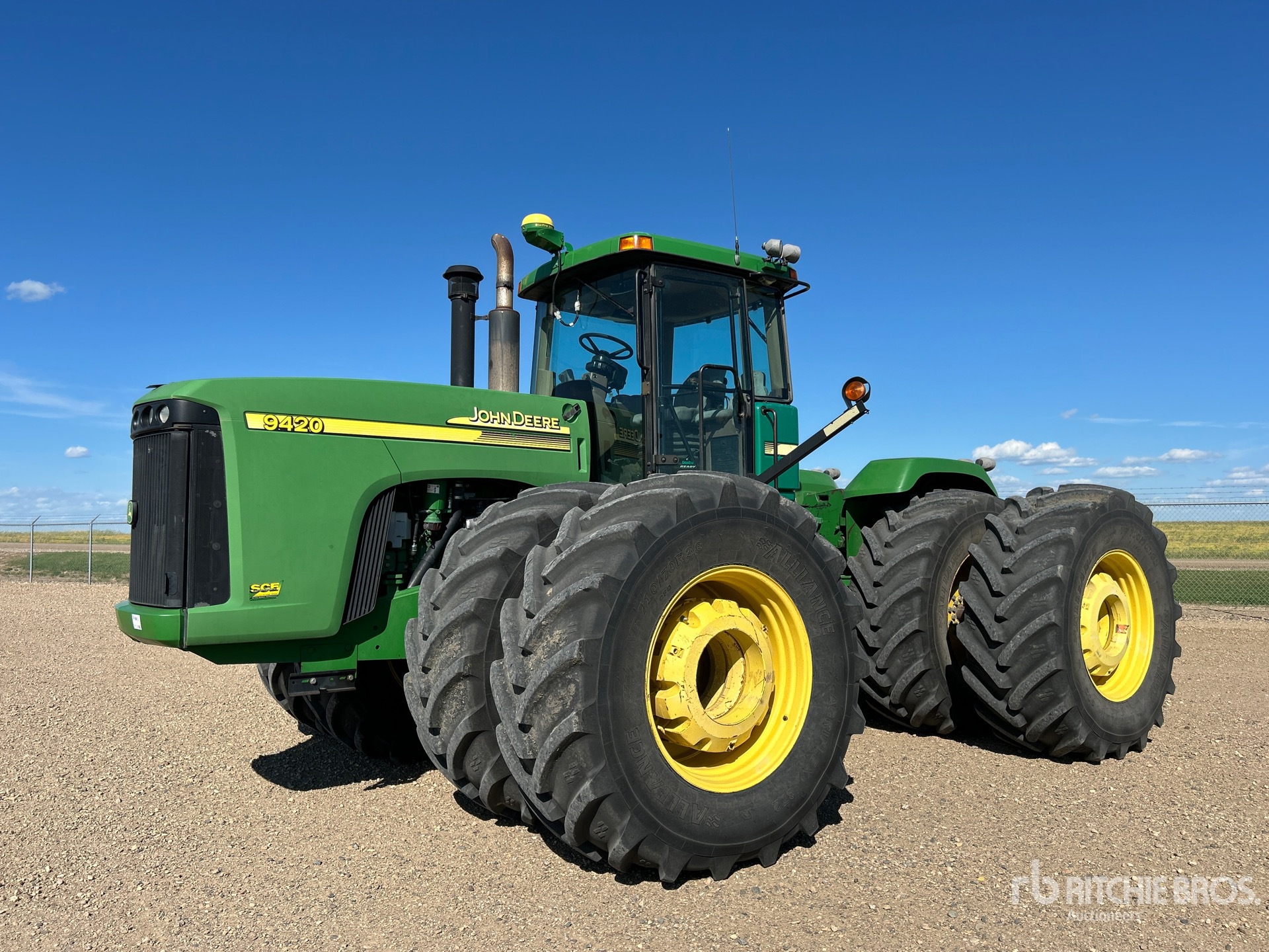 2002 John Deere 9420 Articulated 4WD Tractor