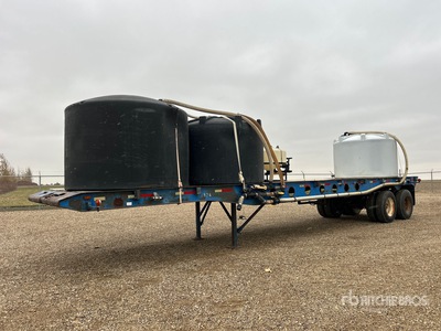 40 ft T/A Flatbed Oilfield Trailer