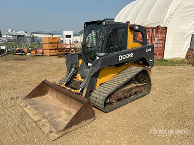 2017 John Deere 333E Two-Speed Kompakt-Raupenlader