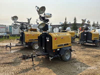 2018 Allmand Maxi-Lite II を見 Light Tower