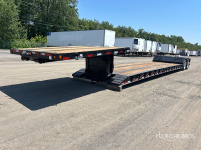 2007 X-L S 70M T/A Double Drop Removable Gooseneck Góndola