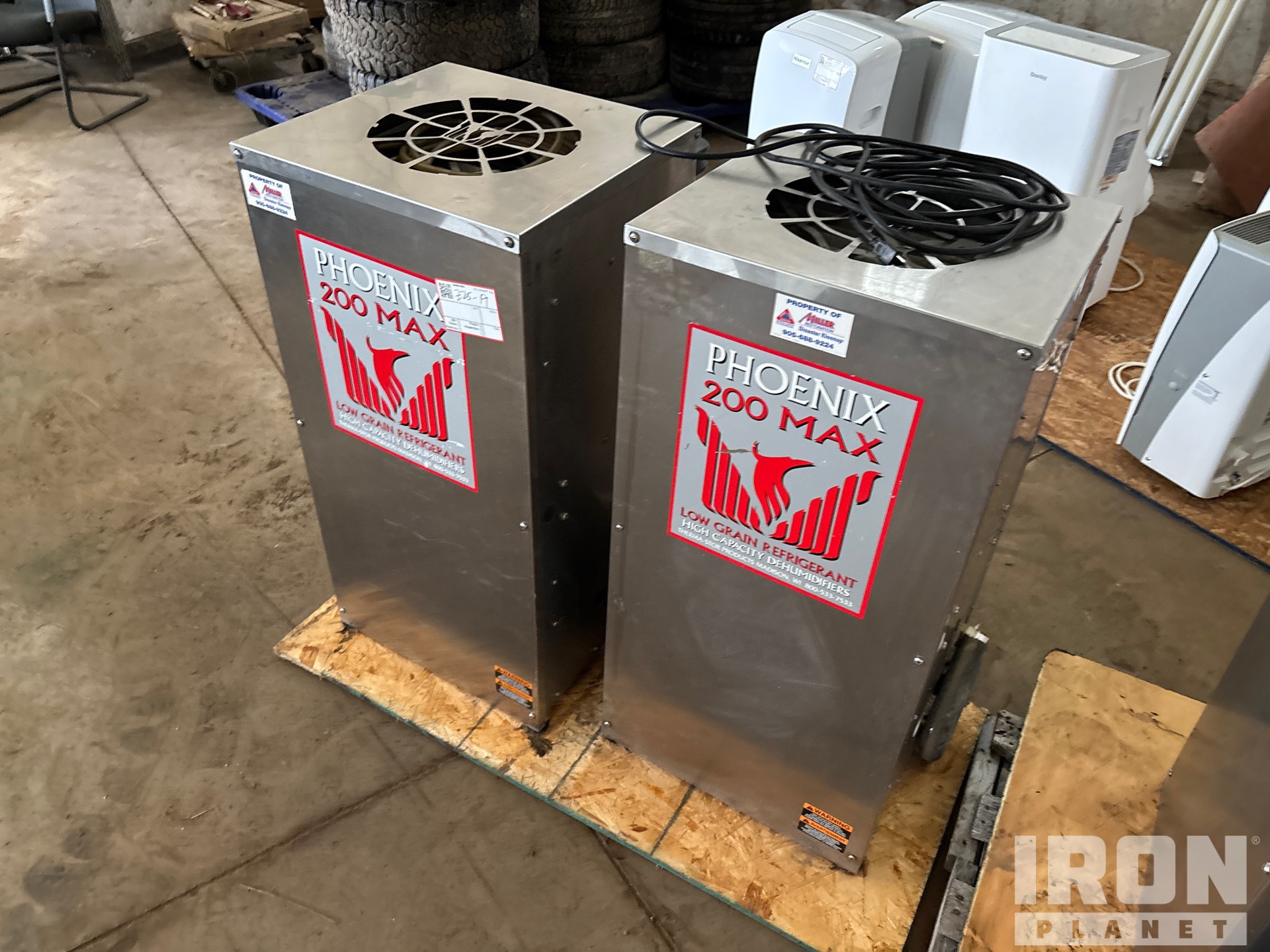 Quantity of (2) Phoenix 200 Max Dehumidifier