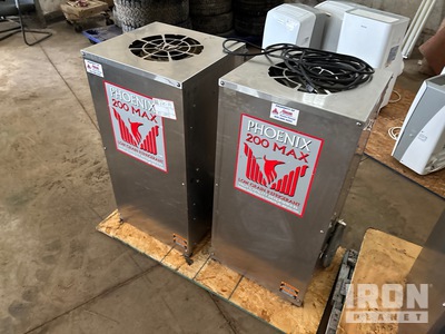 Quantity of (2) Phoenix 200 Max Dehumidifier