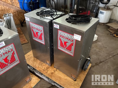 Quantity of (2) Phoenix 200 Max Dehumidifier