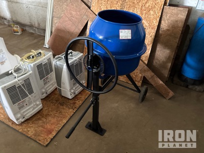 4.25 cft Electric Portable Concrete Mixer